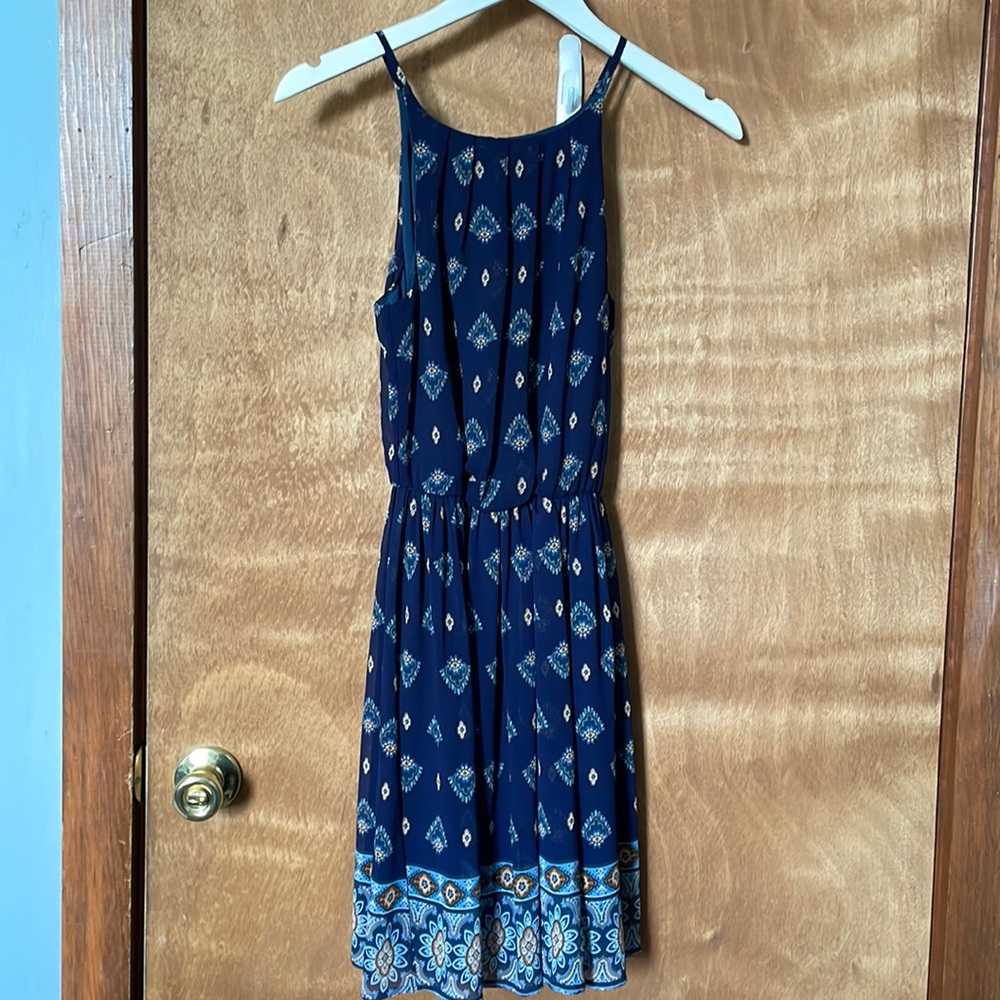 Francesca’s paisley dress